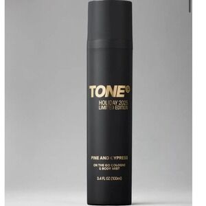 Tone Holiday 2025 Limited Edition Pine and Cypress Cologne Body Mist 3.4oz 100ml